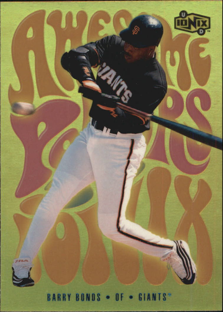 2000 UD Ionix Awesome Powers #AP11 Barry Bonds