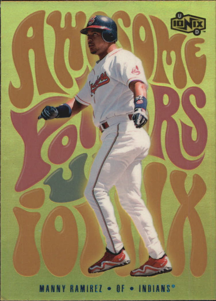 2000 UD Ionix Awesome Powers #AP14 Manny Ramirez