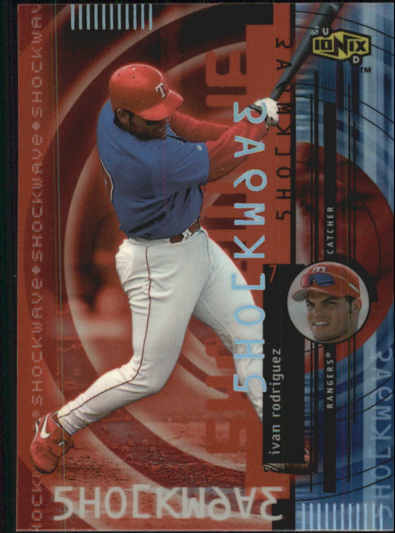 2000 UD Ionix Shockwave #S8 Ivan Rodriguez