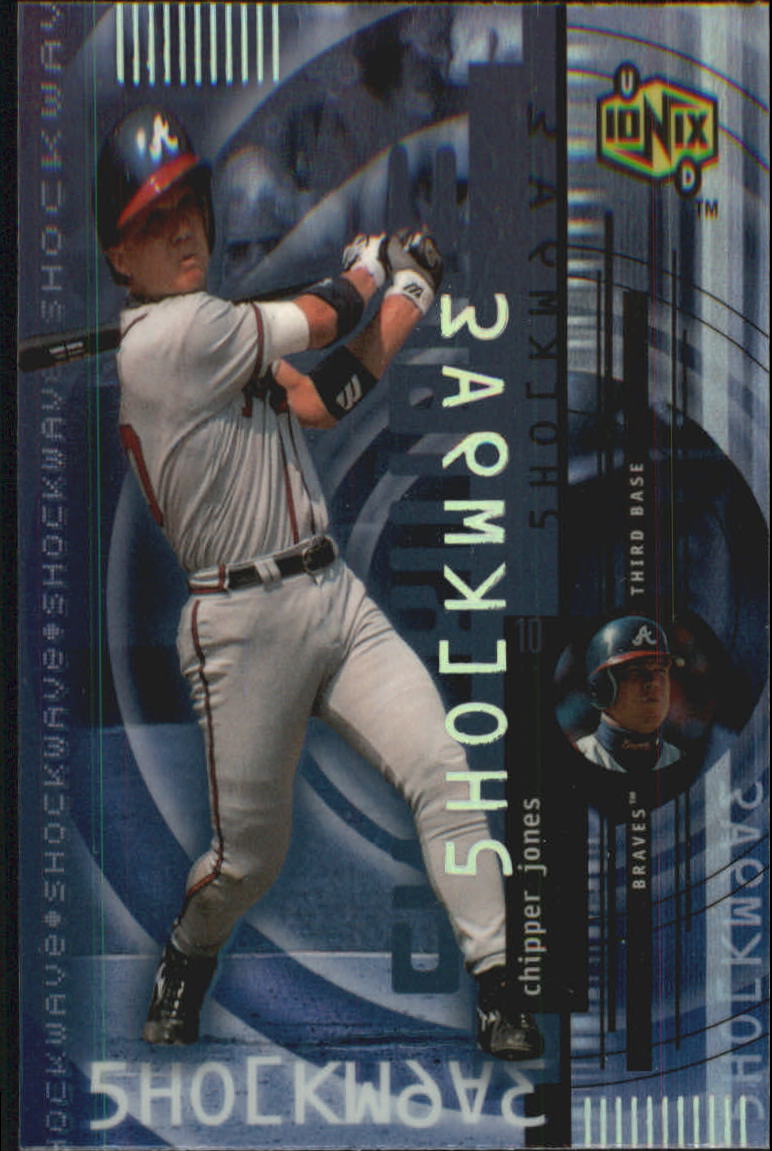 2000 UD Ionix Shockwave #S9 Chipper Jones