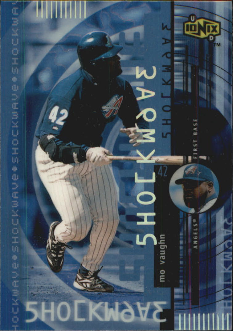 2000 UD Ionix Shockwave #S10 Mo Vaughn