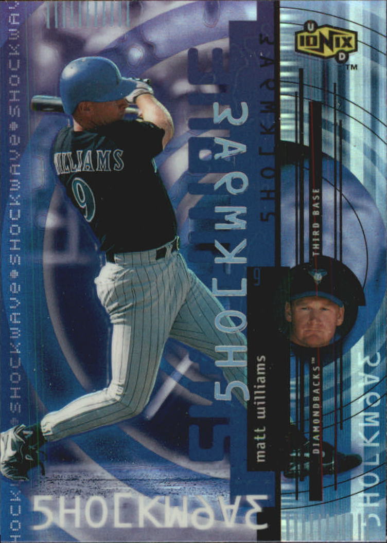 2000 UD Ionix Shockwave #S13 Matt Williams
