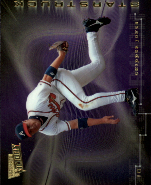 2000 Ultimate Victory Starstruck #S6 Chipper Jones
