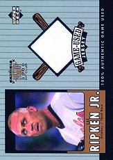 2000 Upper Deck A Piece of History 3000 Club #CRJ C.Ripken Jersey/350
