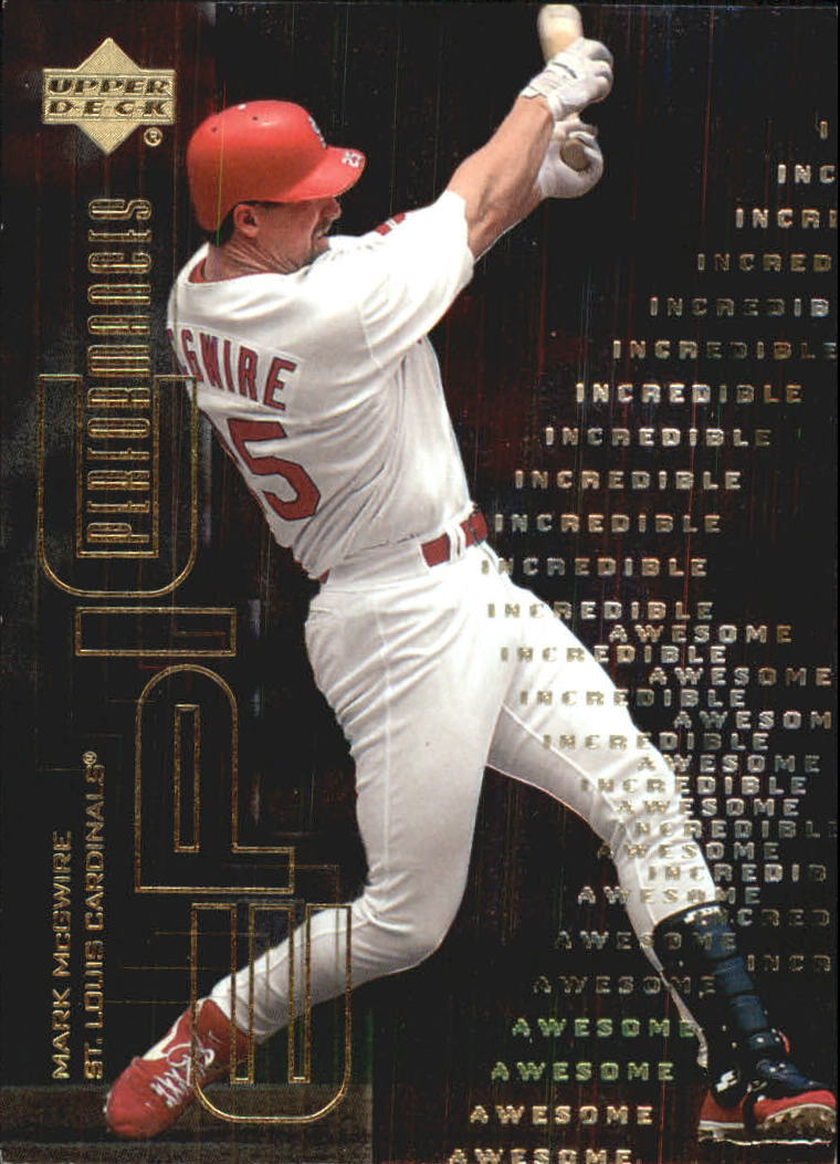 2000 Upper Deck Hitter's Club Epic Performances #EP1 Mark McGwire