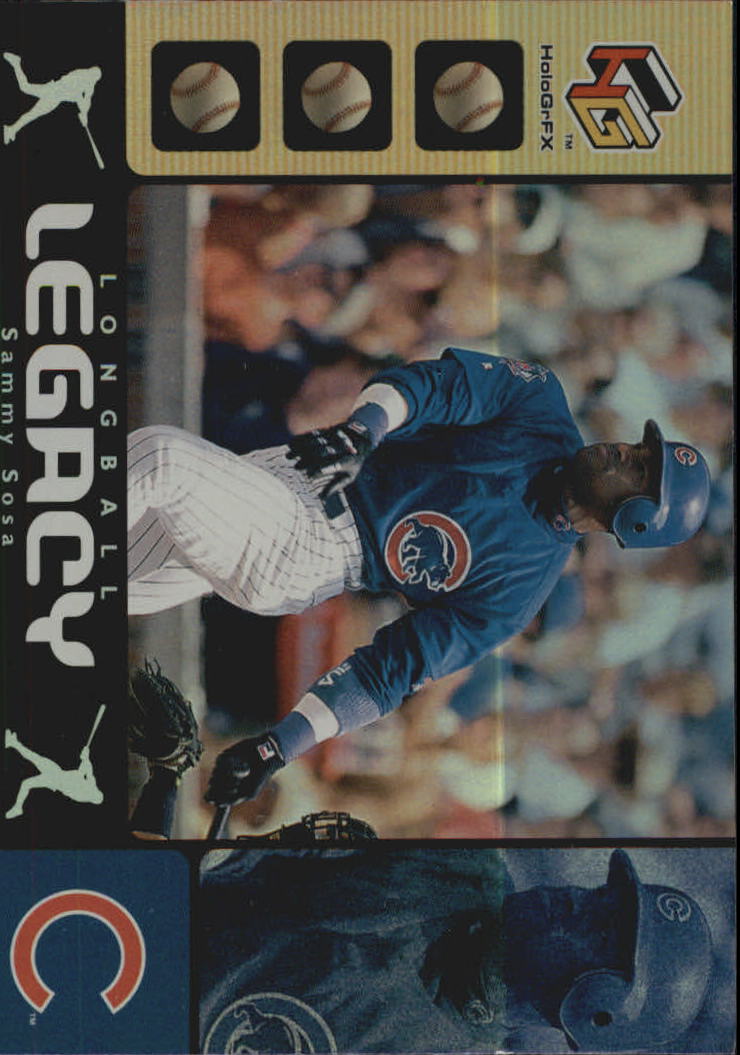 2000 Upper Deck HoloGrFX Longball Legacy #LL12 Sammy Sosa