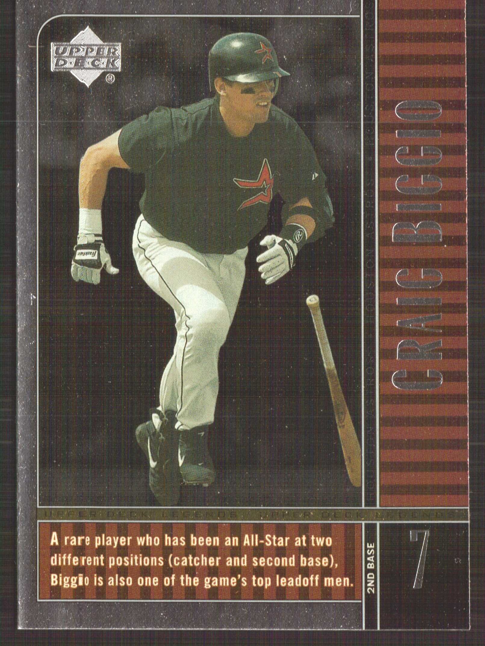 2000 Upper Deck Legends #4 Craig Biggio
