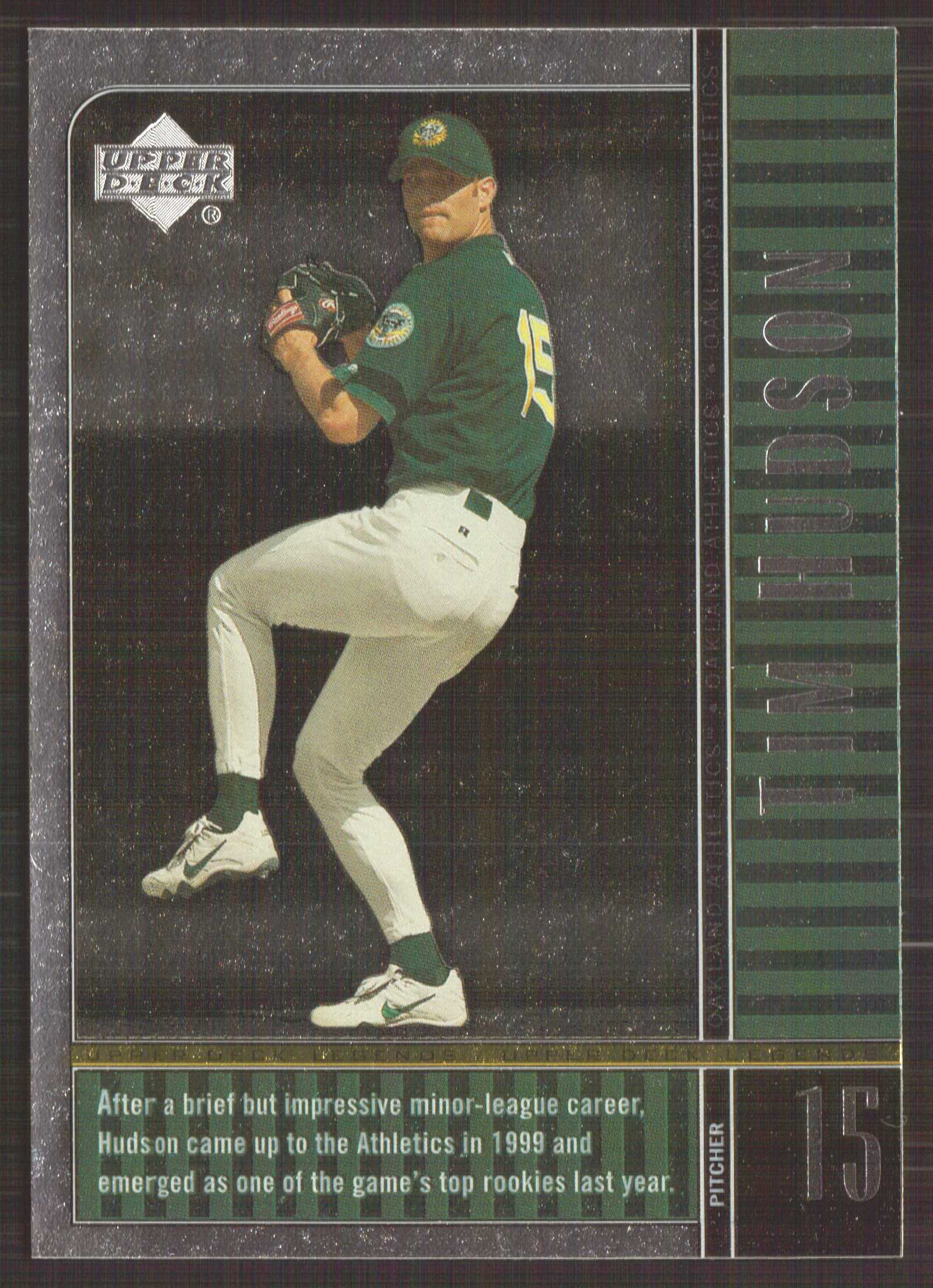 2000 Upper Deck Legends #7 Tim Hudson