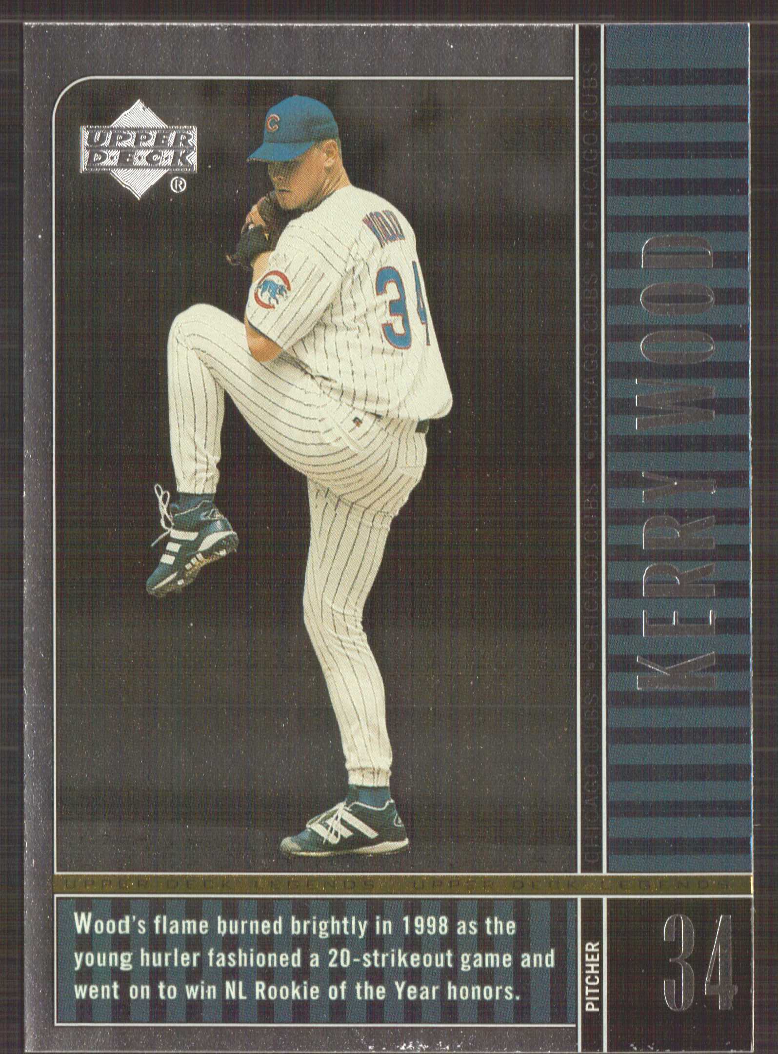 2000 Upper Deck Legends #20 Kerry Wood