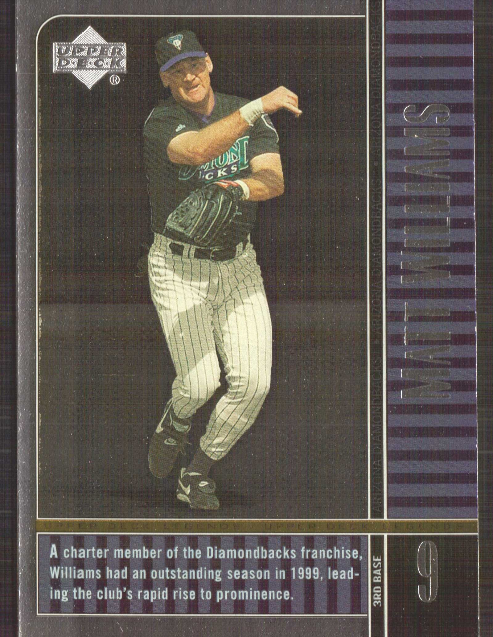 2000 Upper Deck Legends #26 Matt Williams