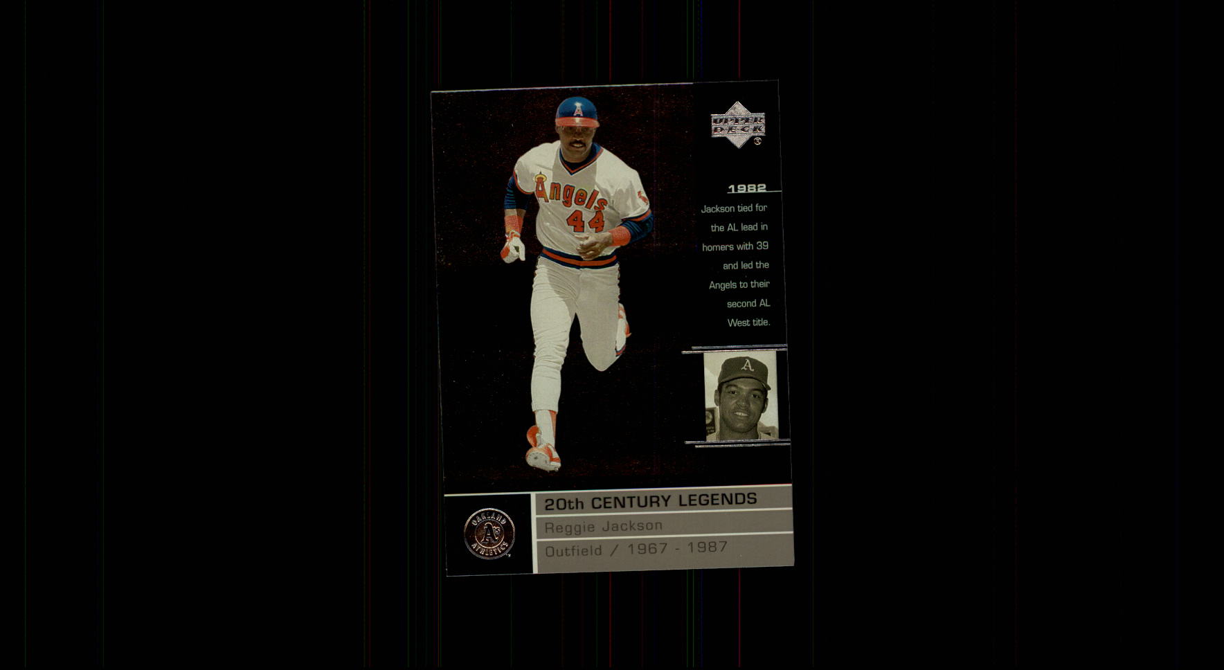 2000 Upper Deck Legends #118 Reggie Jackson 20C