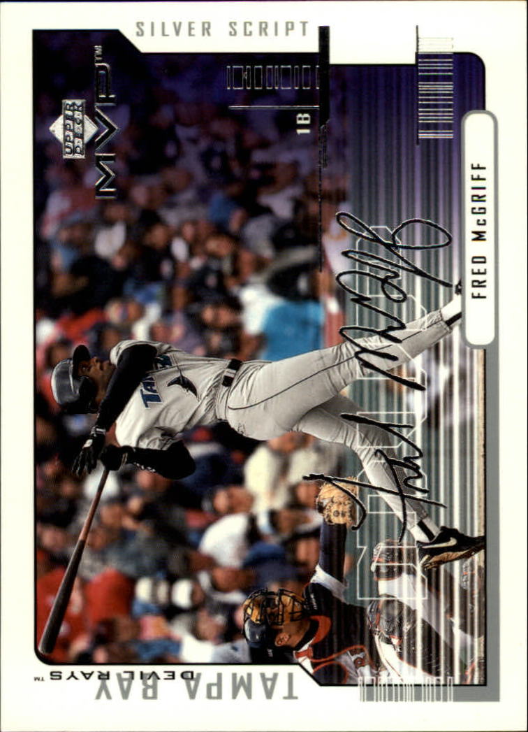 2000 Upper Deck MVP Silver Script #74 Fred McGriff