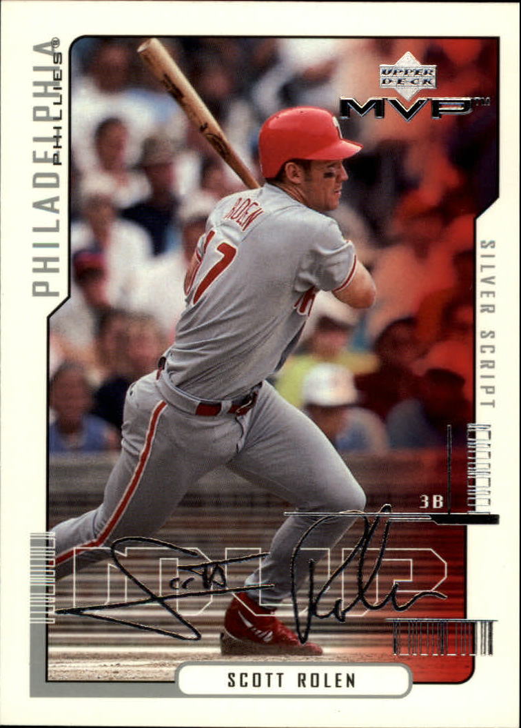 2000 Upper Deck MVP Silver Script #144 Scott Rolen