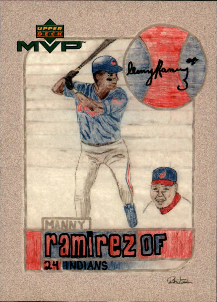 2000 Upper Deck MVP Draw Your Own Card #DT15 Manny Ramirez