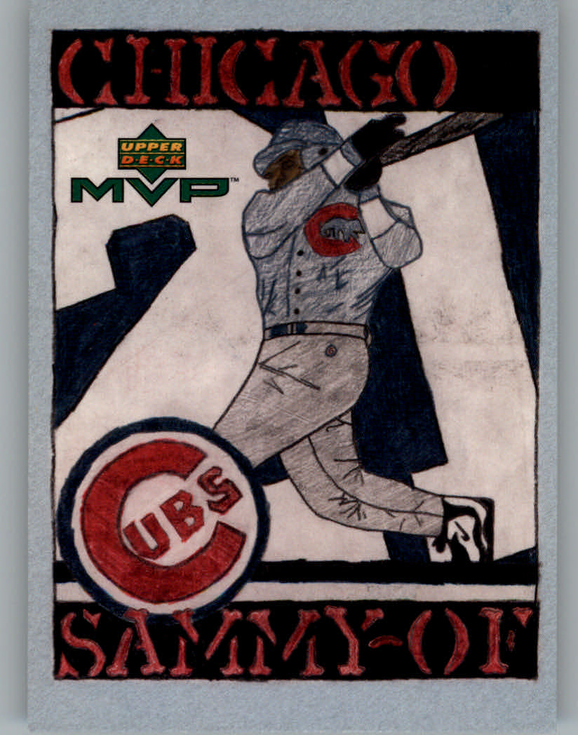 2000 Upper Deck MVP Draw Your Own Card #DT19 Sammy Sosa