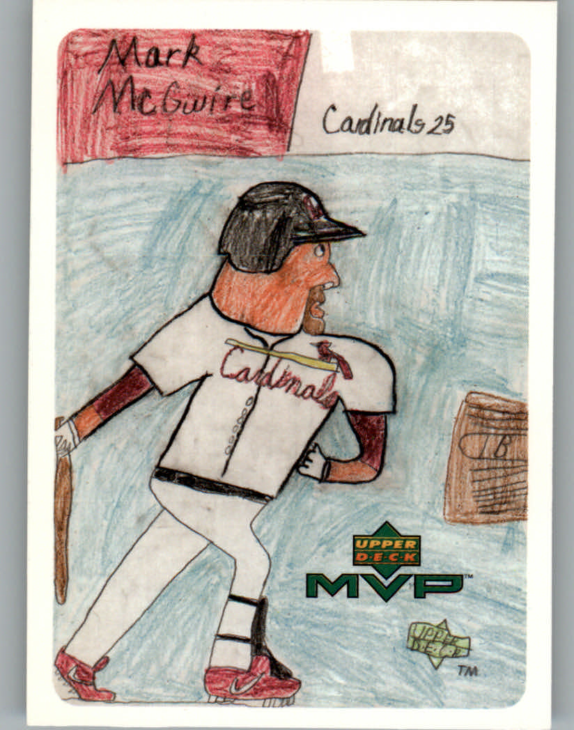 2000 Upper Deck MVP Draw Your Own Card #DT24 Mark McGwire