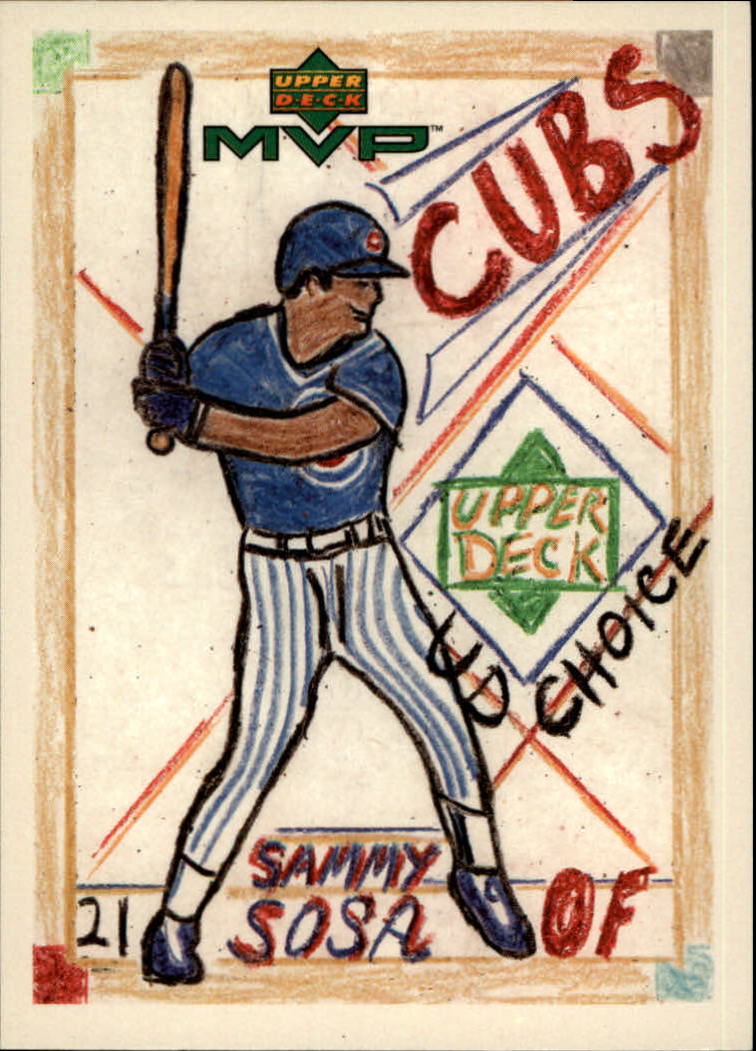 2000 Upper Deck MVP Draw Your Own Card #DT28 Sammy Sosa