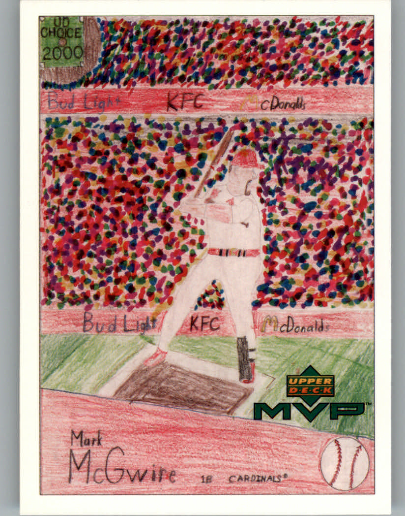 2000 Upper Deck MVP Draw Your Own Card #DT30 Mark McGwire