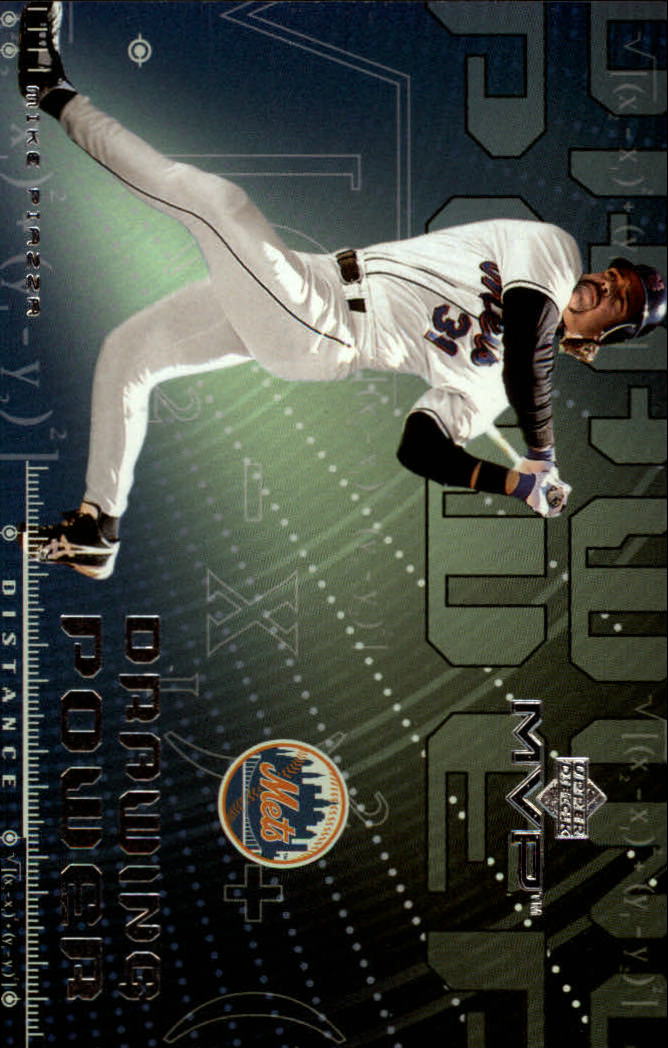 2000 Upper Deck MVP Drawing Power #DP3 Mike Piazza