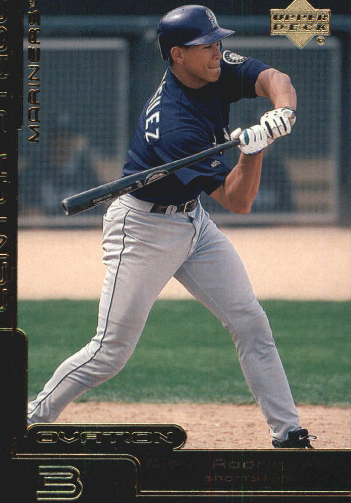 2000 Upper Deck Ovation Center Stage Gold #CS6 Alex Rodriguez