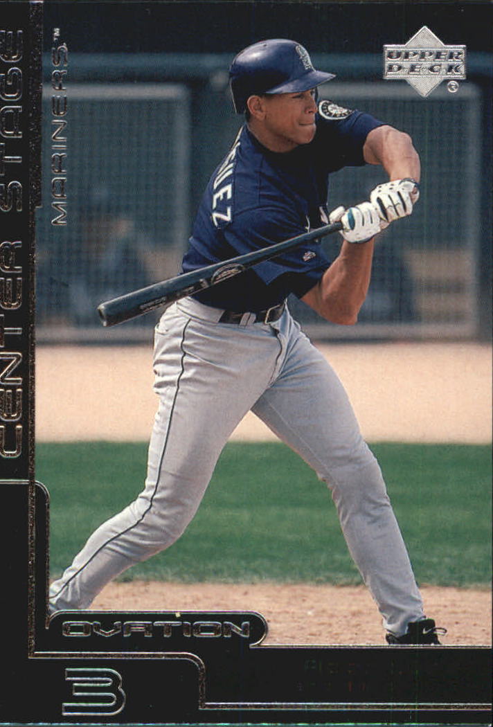 2000 Upper Deck Ovation Center Stage Silver #CS6 Alex Rodriguez