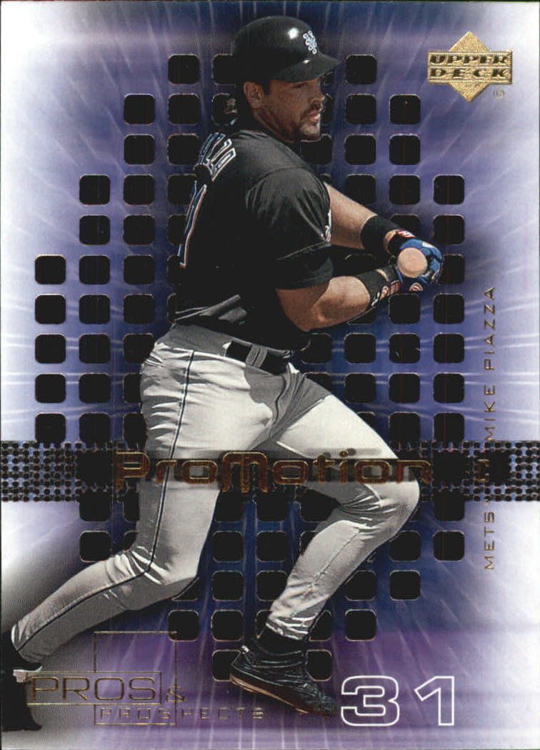 2000 Upper Deck Pros and Prospects ProMotion #P2 Mike Piazza