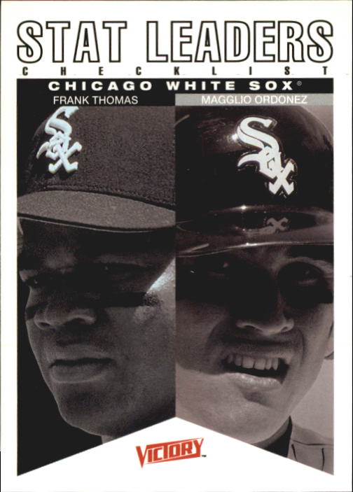 2000 Upper Deck Victory #318 F.Thomas/M.Ordonez CL