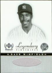 2000 Upper Deck Yankees Legends Legendary Lumber #DWLL Dave Winfield