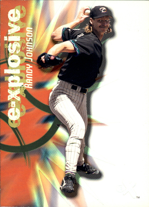 2000 E-X E-Xplosive #XP12 Randy Johnson