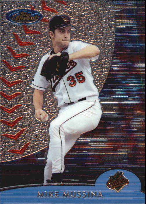 2000 Finest #189 Mike Mussina