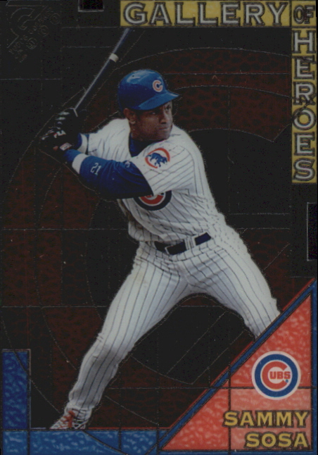 2000 Topps Gallery Gallery of Heroes #GH4 Sammy Sosa