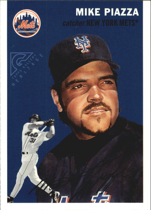 2000 Topps Gallery Heritage #TGH4 Mike Piazza