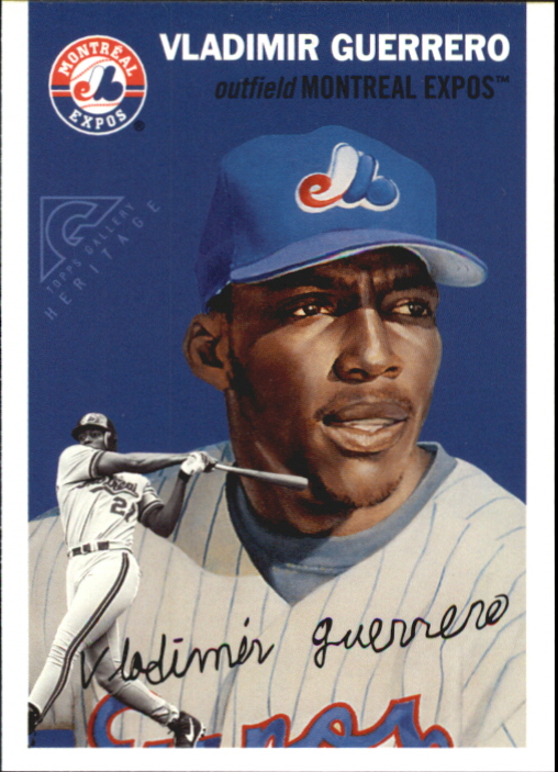2000 Topps Gallery Heritage #TGH12 Vladimir Guerrero