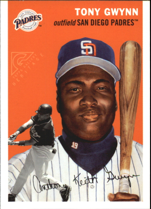 2000 Topps Gallery Heritage #TGH18 Tony Gwynn