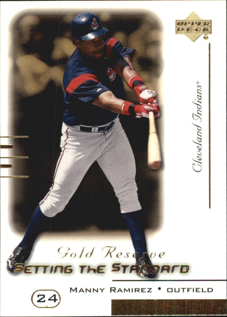 2000 Upper Deck Gold Reserve Setting the Standard #S2 Manny Ramirez