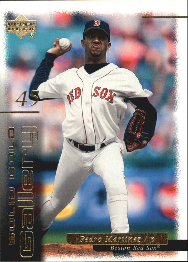 2000 Upper Deck Gold Reserve Solid Gold Gallery #G9 Pedro Martinez