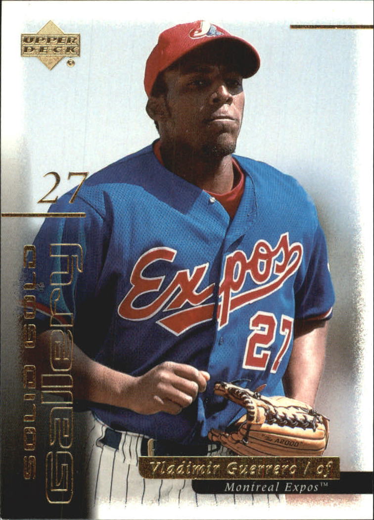 2000 Upper Deck Gold Reserve Solid Gold Gallery #G12 Vladimir Guerrero