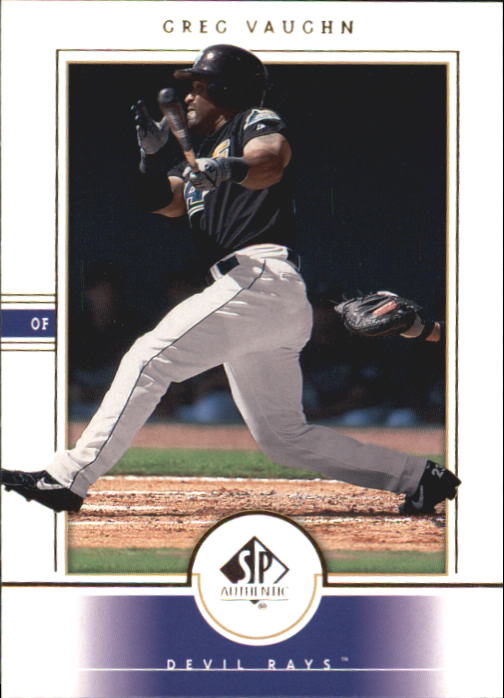 2000 SP Authentic #11 Greg Vaughn