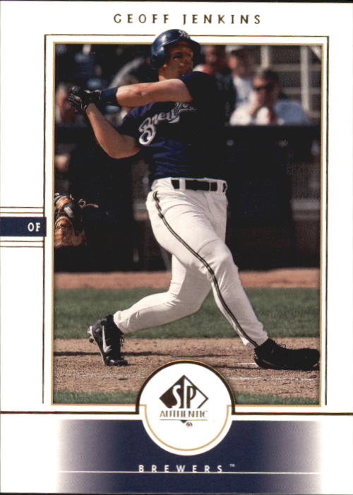 2000 SP Authentic #50 Geoff Jenkins