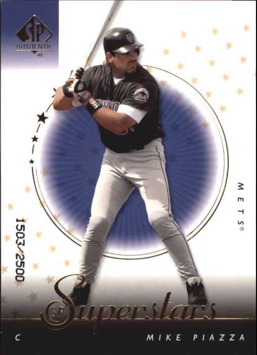 2000 SP Authentic #97 Mike Piazza SUP