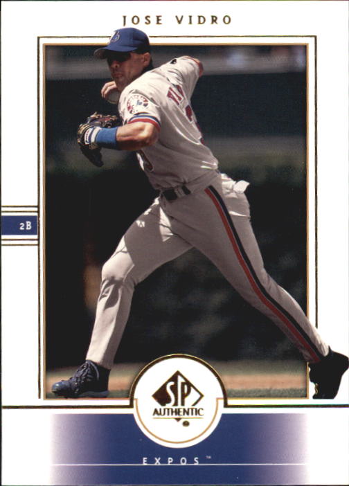 2000 SP Authentic #187 Jose Vidro