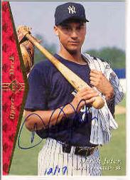 2000 SP Authentic Buybacks #66 Derek Jeter 95/17