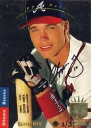 2000 SP Authentic Buybacks #82 Chipper Jones 93/3