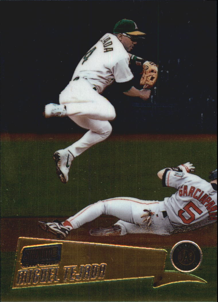 2000 Stadium Club Chrome #80 Miguel Tejada