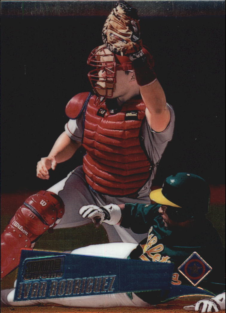 2000 Stadium Club Chrome #90 Ivan Rodriguez