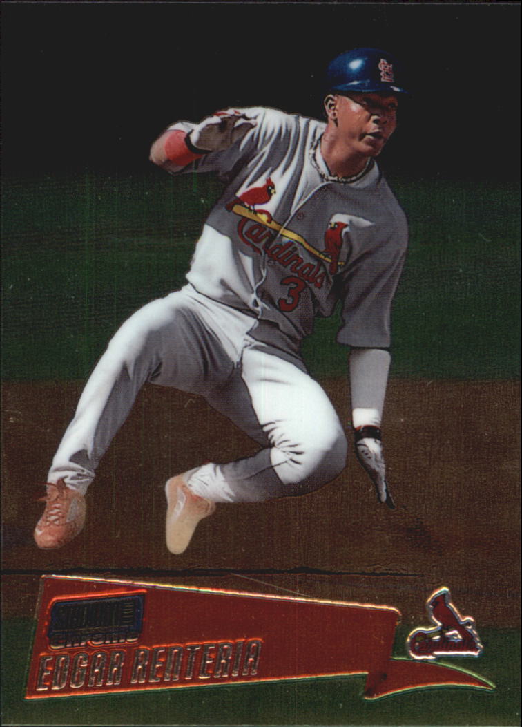 2000 Stadium Club Chrome #168 Edgar Renteria