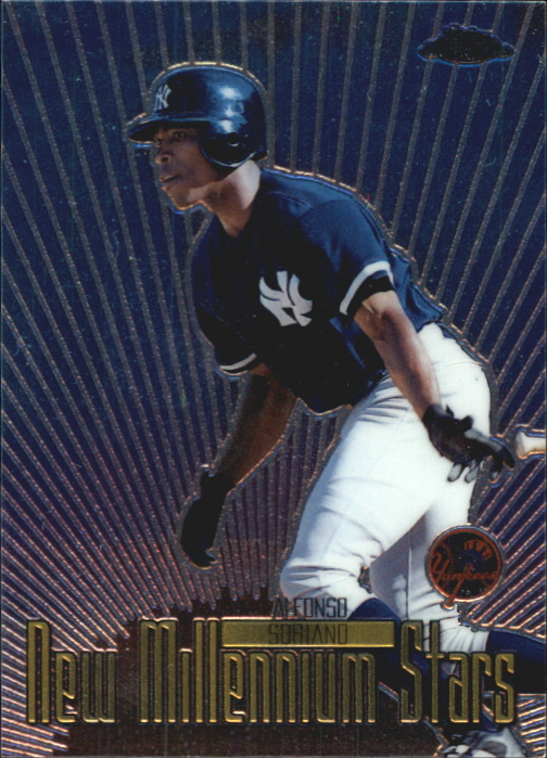 2000 Topps Chrome New Millennium Stars #NMS10 Alfonso Soriano