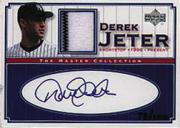 2000 Upper Deck Yankees Master Collection Mystery Pack Inserts #DJJ Derek Jeter Jsy AU/100