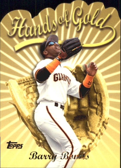 2000 Topps Hands of Gold #HG1 Barry Bonds