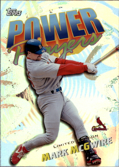 2000 Topps Limited Power Players #P3 Mark McGwire